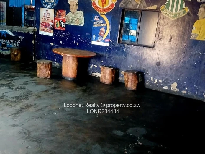 Shamva Shop & Bar with Pool Table, Yard & CCTV