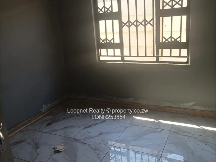 New 3-Bed Tiled House with Garage & Garden in Budiriro